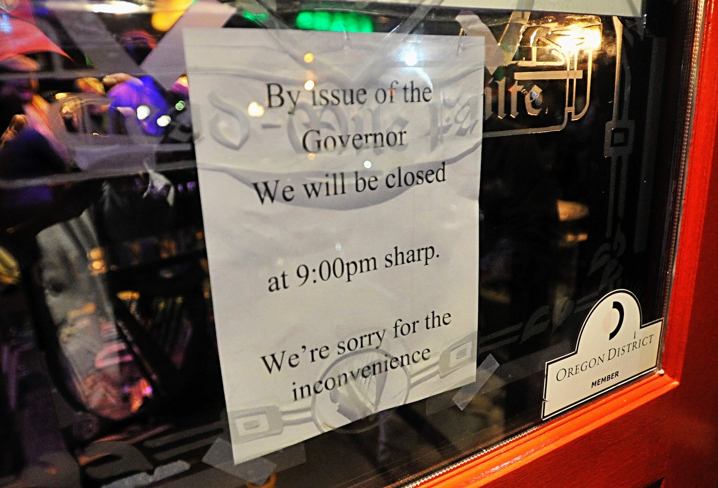 PHOTOS: Ohio restaurants ordered to close over coronavirus