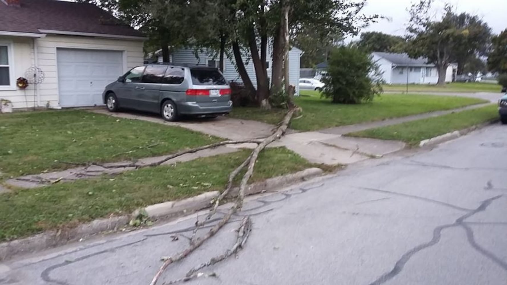 PHOTOS: Strong winds cause damage around the Miami Valley