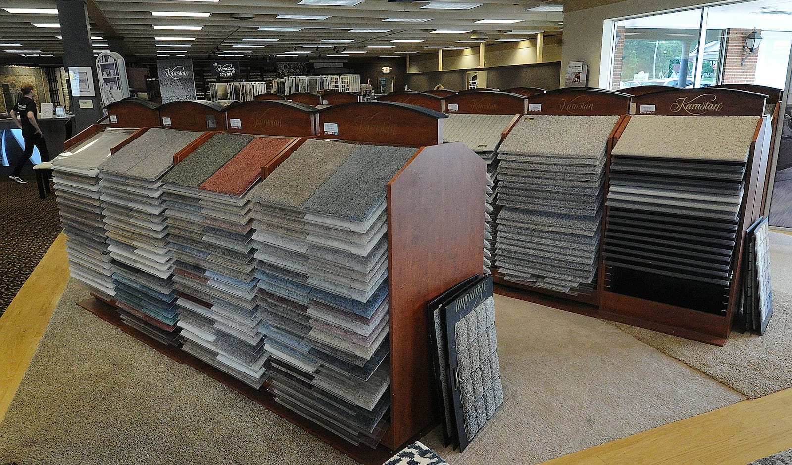 Inside Bockrath Flooring & Rugs, located at 5557 Far Hills Ave. in Washington Twp. MARSHALL GORBY/STAFF