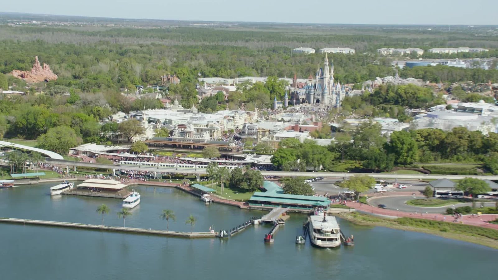 FILE PHOTO: Magic Kingdom aerial view.