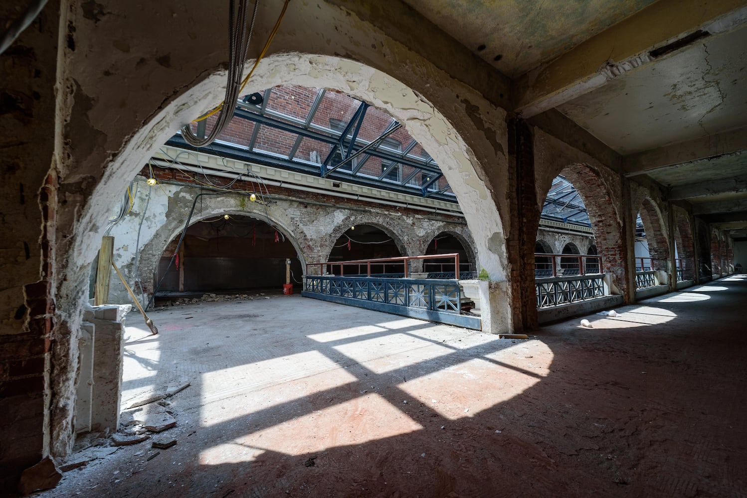 PHOTOS: A look at Phase 2 construction progress of the Dayton Arcade's North Arcade