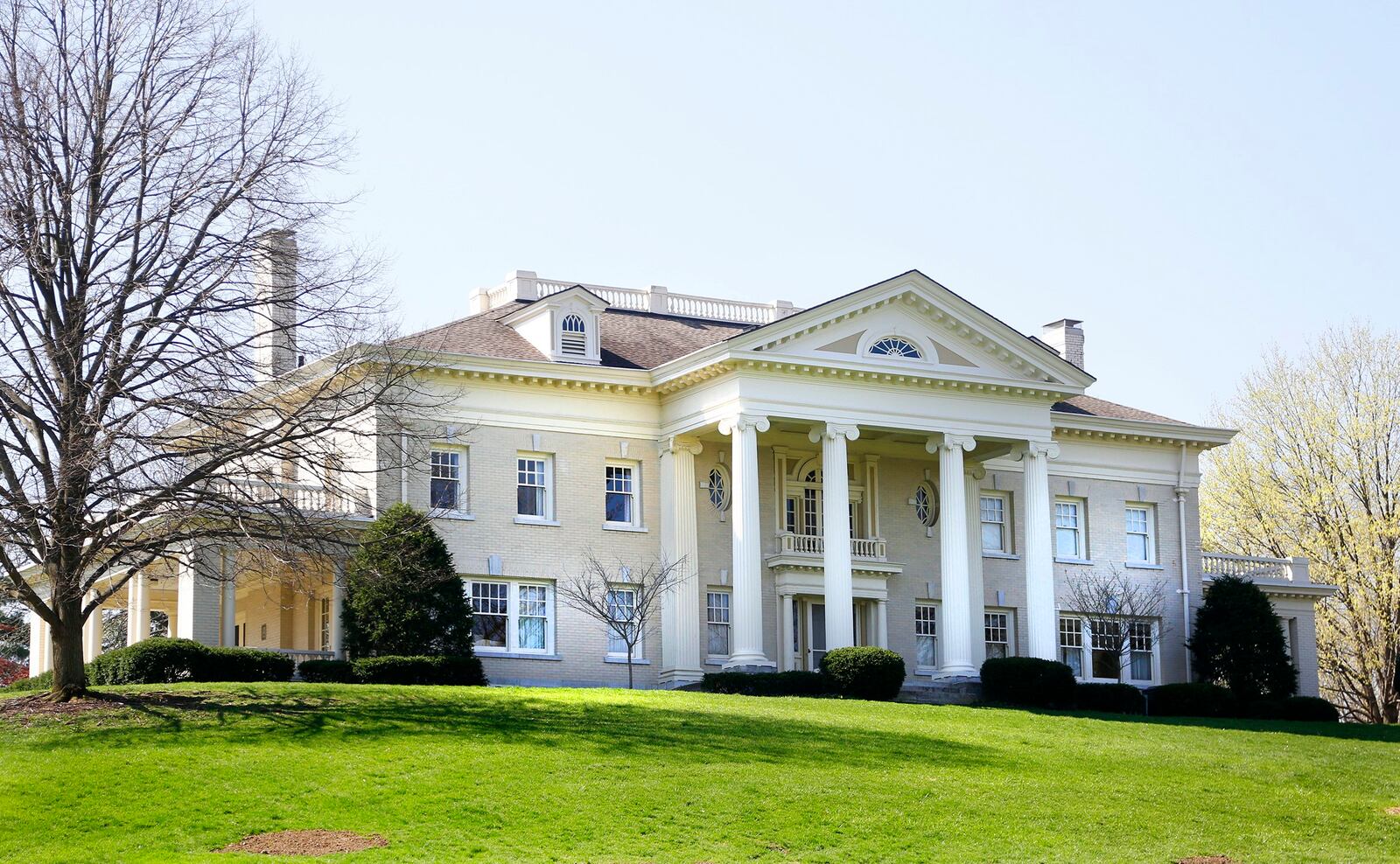 Hawthorne Hill, the Wright family home in Oakwood, was completed in 1914. Though Orville and Wilbur were both involved with the planning, Wilbur died before it was completed. Wilbur lived there with his sister Katharine and their father Bishop Milton Wright. LISA POWELL / STAFF