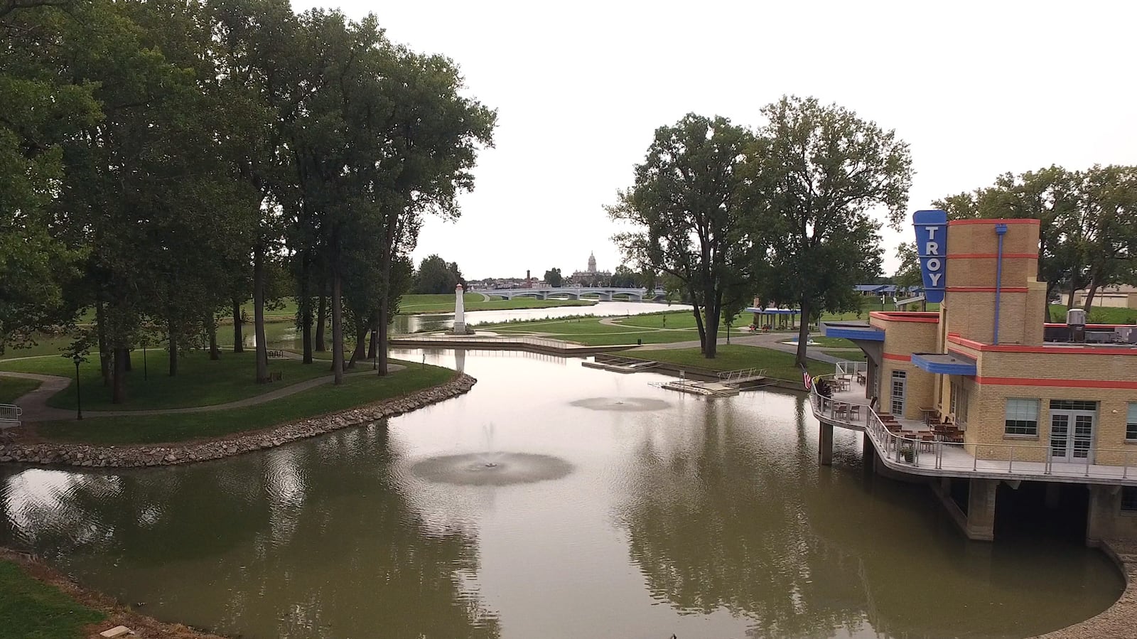 Treasure Island Park in Troy, Ohio.   TY GREENLEES / STAFF