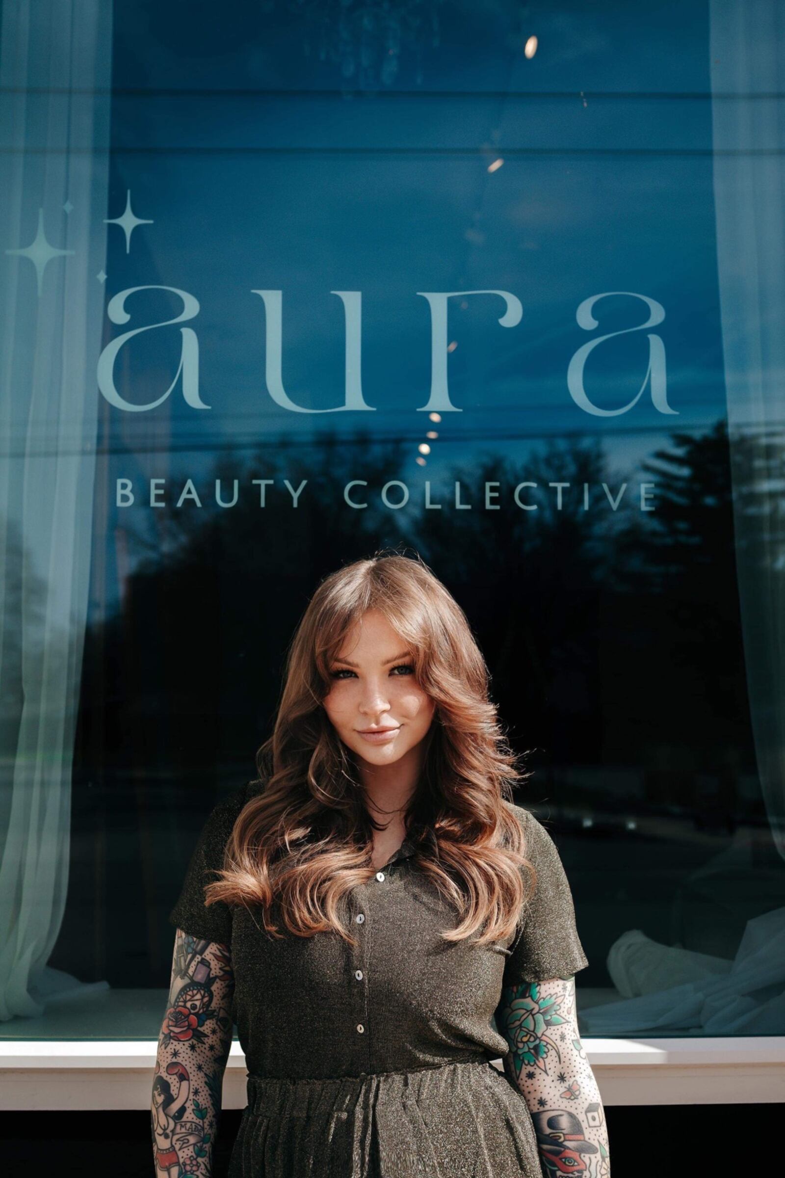 Aura Beauty Collective, a new hair salon specializing in extensions and custom color, is opening soon in the former space of Reza’s in downtown Dayton. Pictured is owner Taylor Lozan (CONTRIBUTED PHOTO).