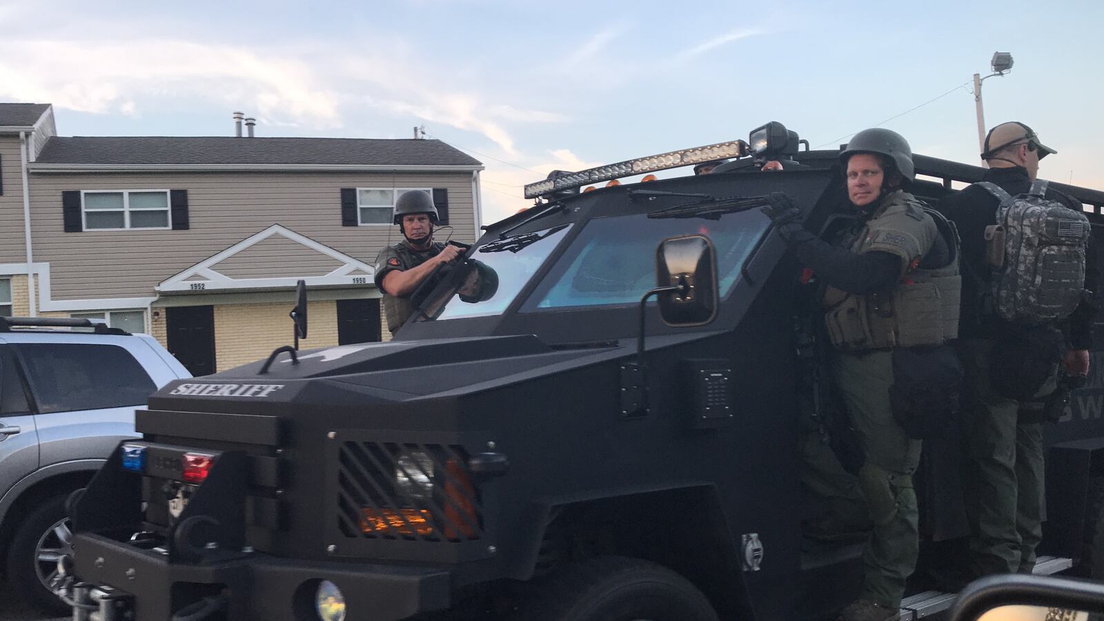 Montgomery County Regional SWAT was called to an apartment on Northcutt Drive on Tuesday morning (July 3, 2018) when a man forced his way inside an apartment, a chief sheriff's deputy said. (DeAngelo Byrd/Staff)