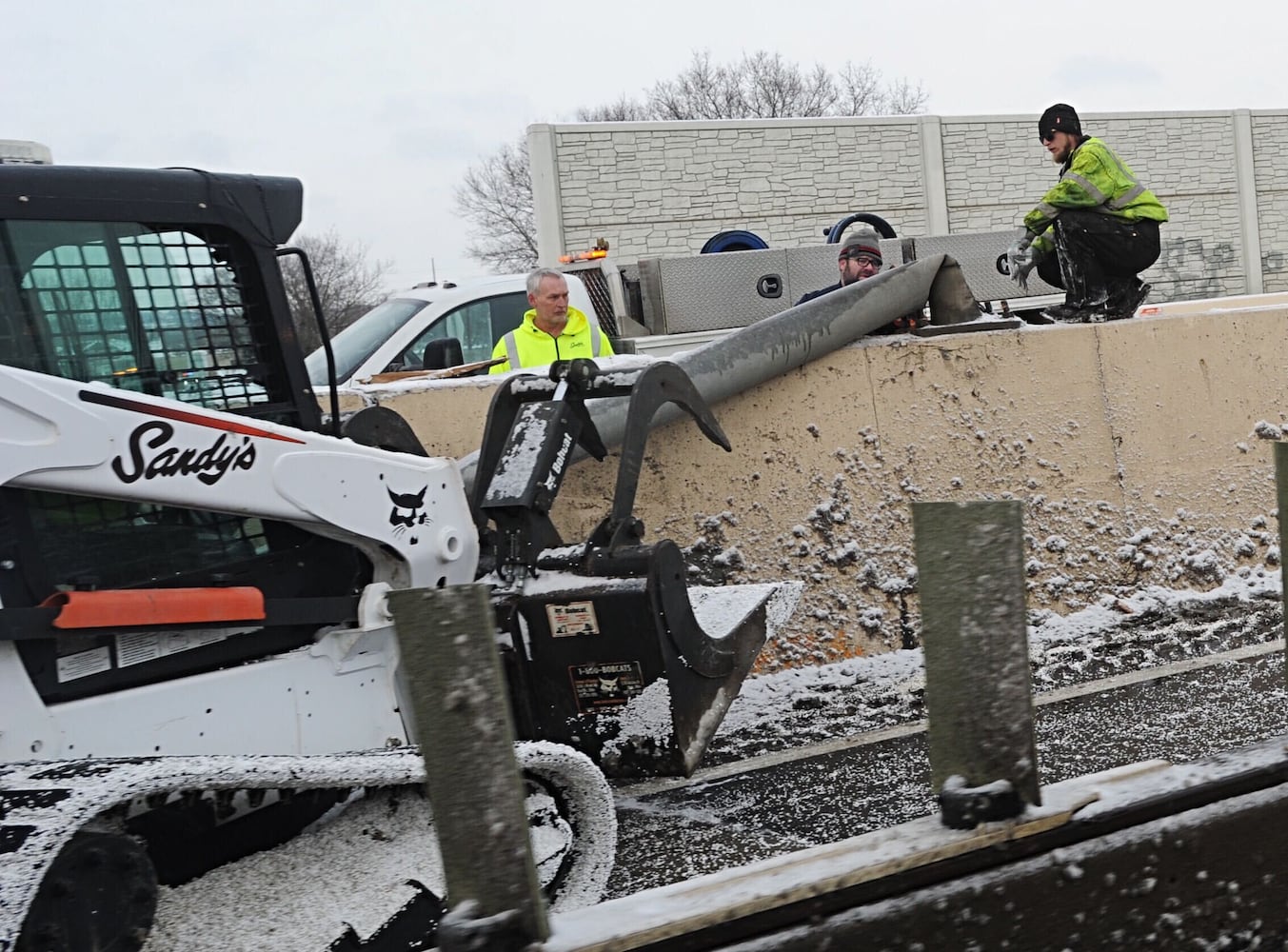 PHOTOS: Crashes on area highways after winter weather