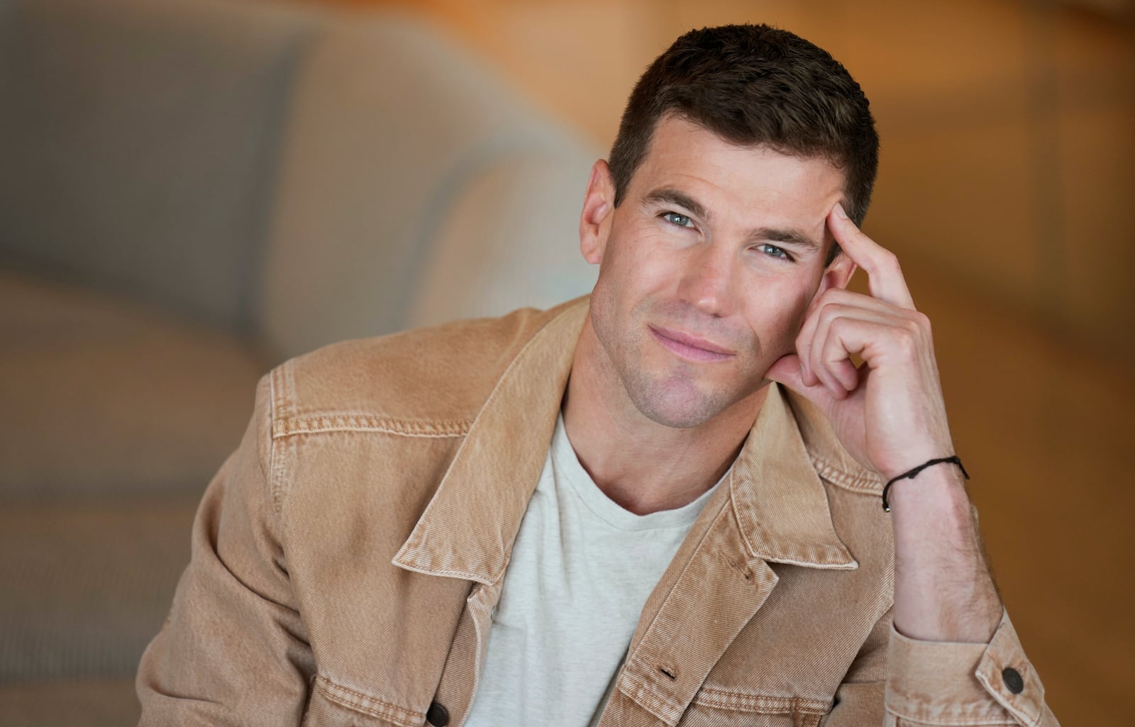 Actor Austin Stowell poses for a portrait in Los Angeles on Oct. 7, 2024. (AP Photo/Chris Pizzello)