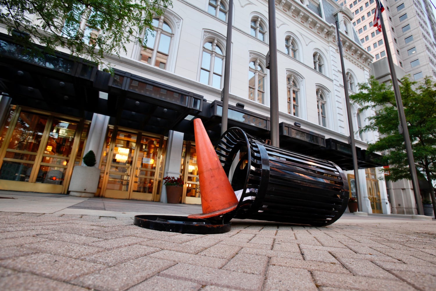 PHOTOS: Damage in the aftermath of Saturday protests in Dayton