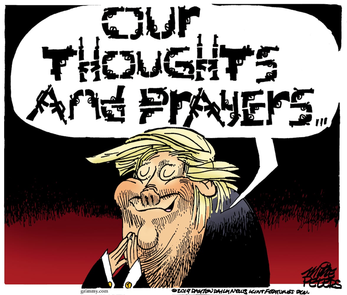 2019: The best of Pulitzer Prize winner Mike Peters political cartoons