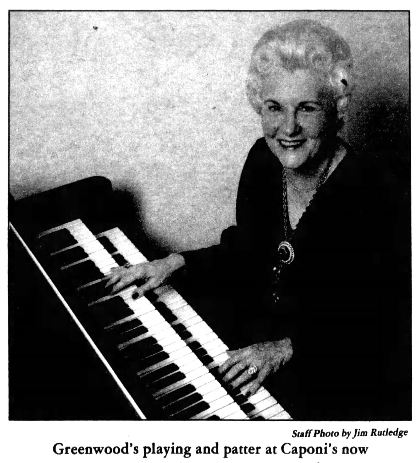 Betty Greenwood, former owner of Cascade nightclub. DAYTON DAILY NEWS ARCHIVES