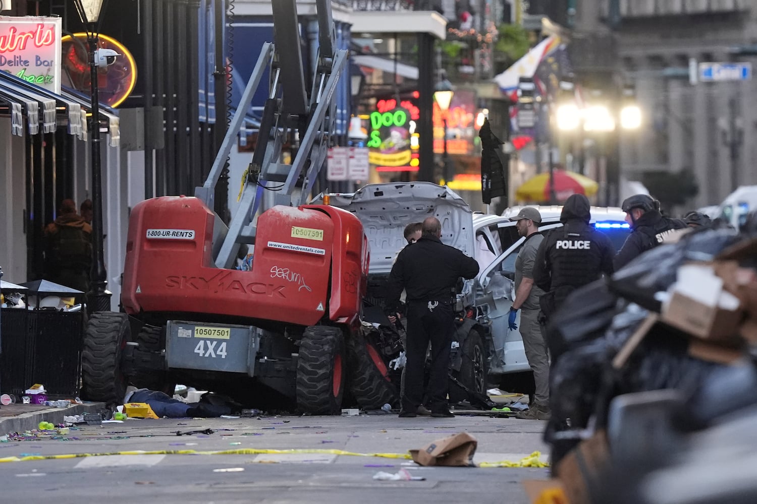 New Orleans Car Into Crowd