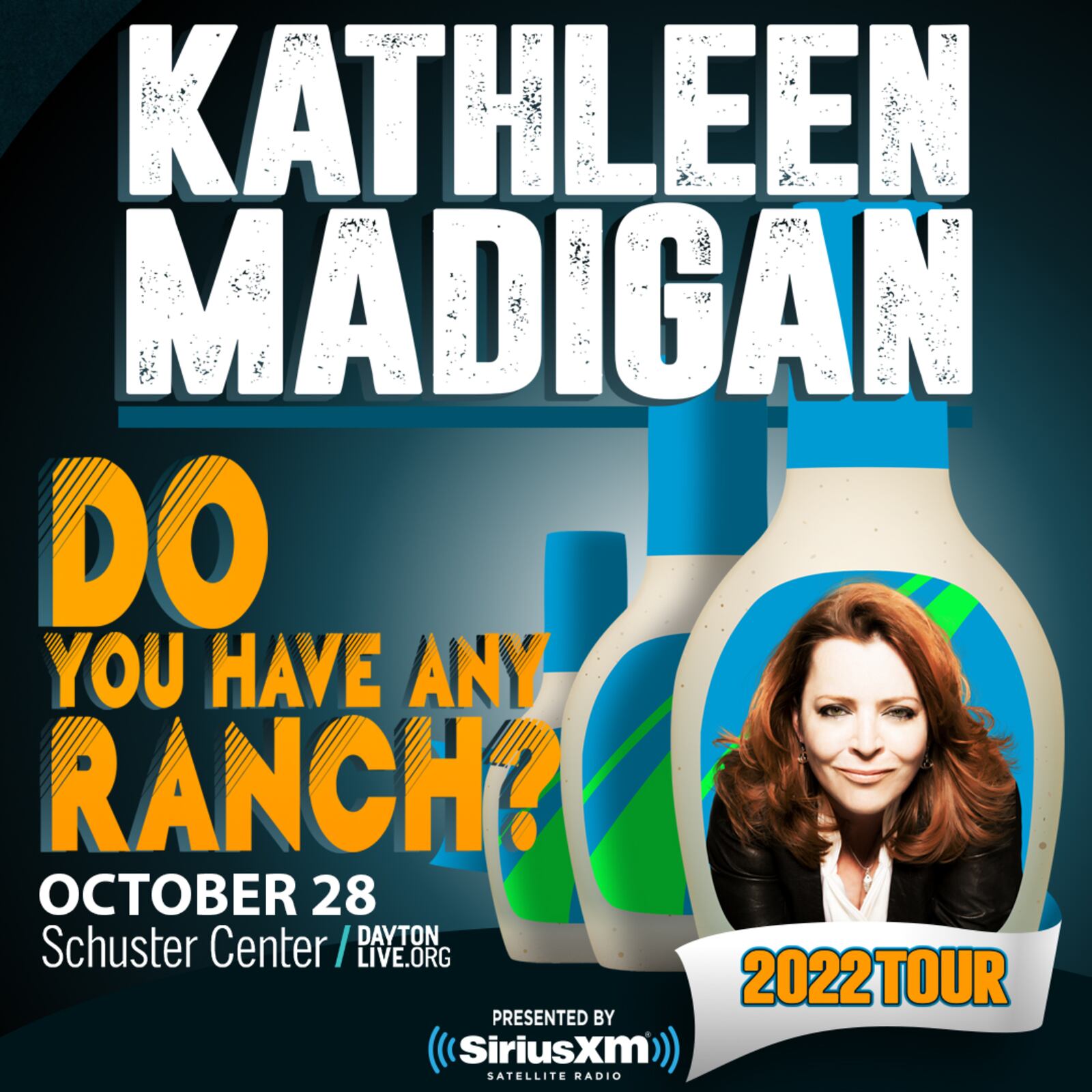 Stand-up comic Kathleen Madigan, who hosts “Madigan’s Pubcast” and appeared in the YouTube series “Storytime with Kathleen,” brings her Do You Have Any Ranch? Tour to the Schuster Center in Dayton on Friday, Oct. 28.