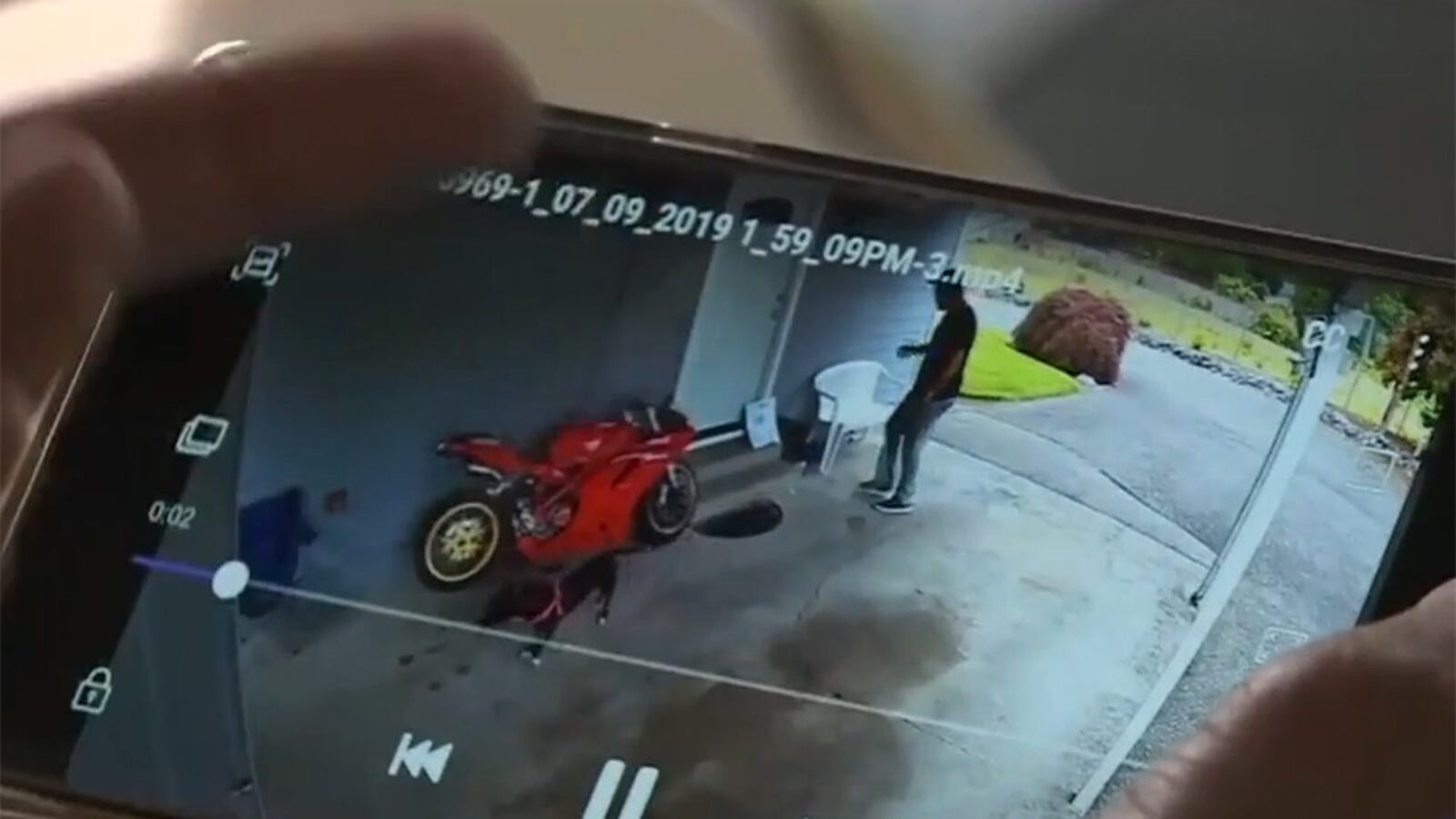 A man from Washington state said a stranger was captured on camera stealing packages containing lifesaving medication that had been delivered to his doorstep.