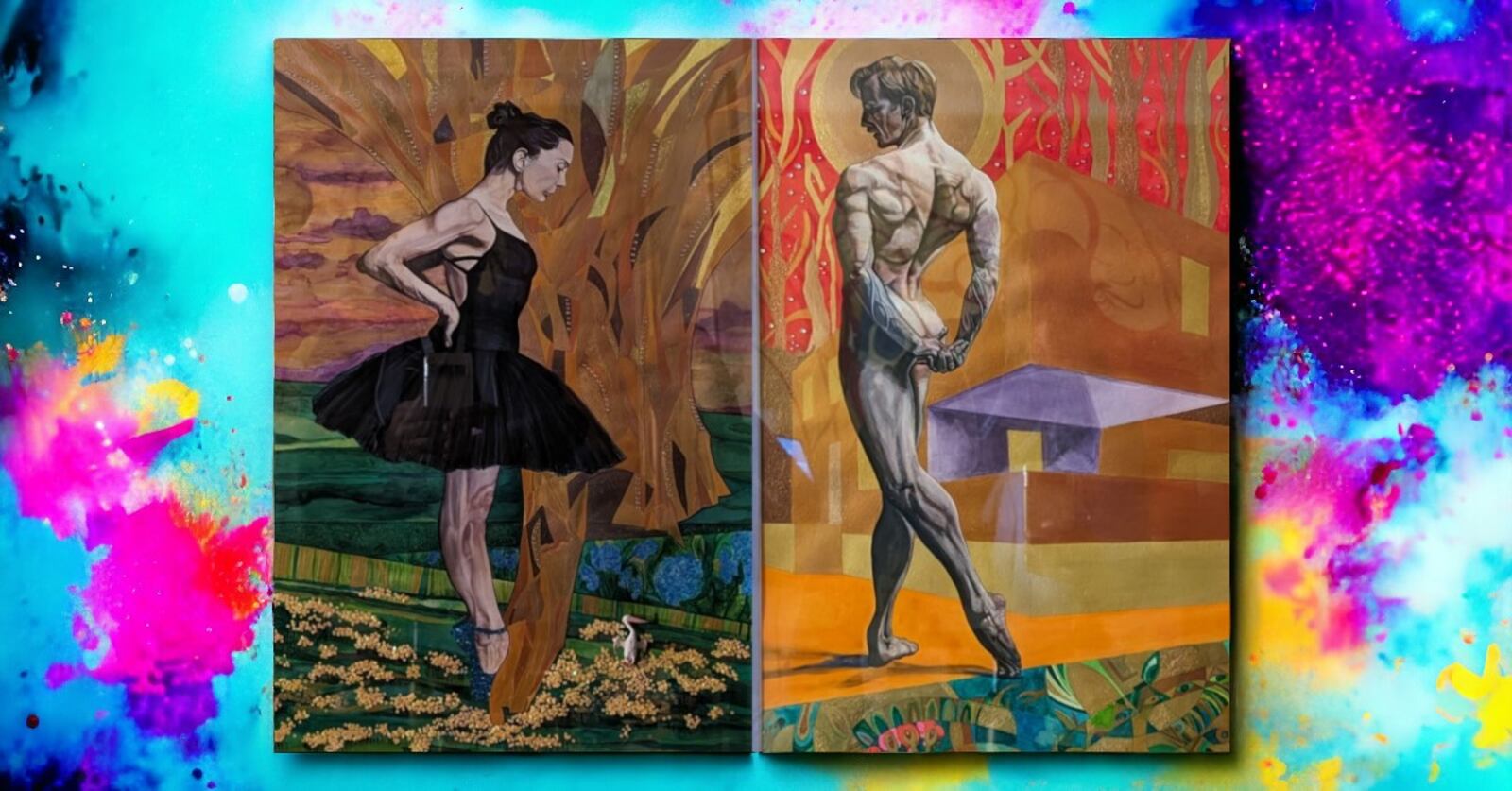 Marilynn Page's ballet-inspired artwork will be showcased in May at the Edward A. Dixon Gallery in downtown Dayton. CONTRIBUTED