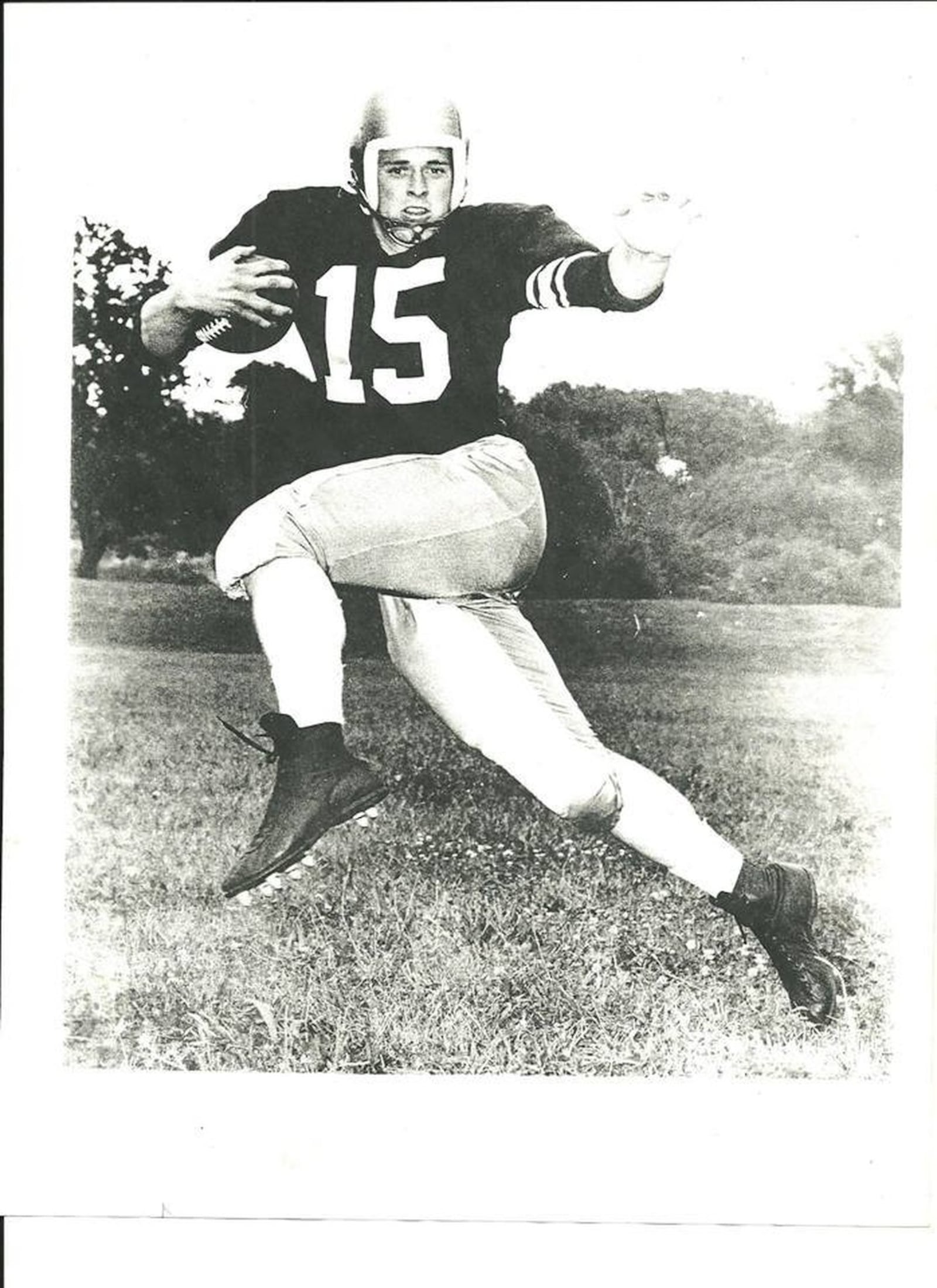 Former Carroll High School football coach Jim Spoerl as a UD Flyer. CONTRIBUTED PHOTO