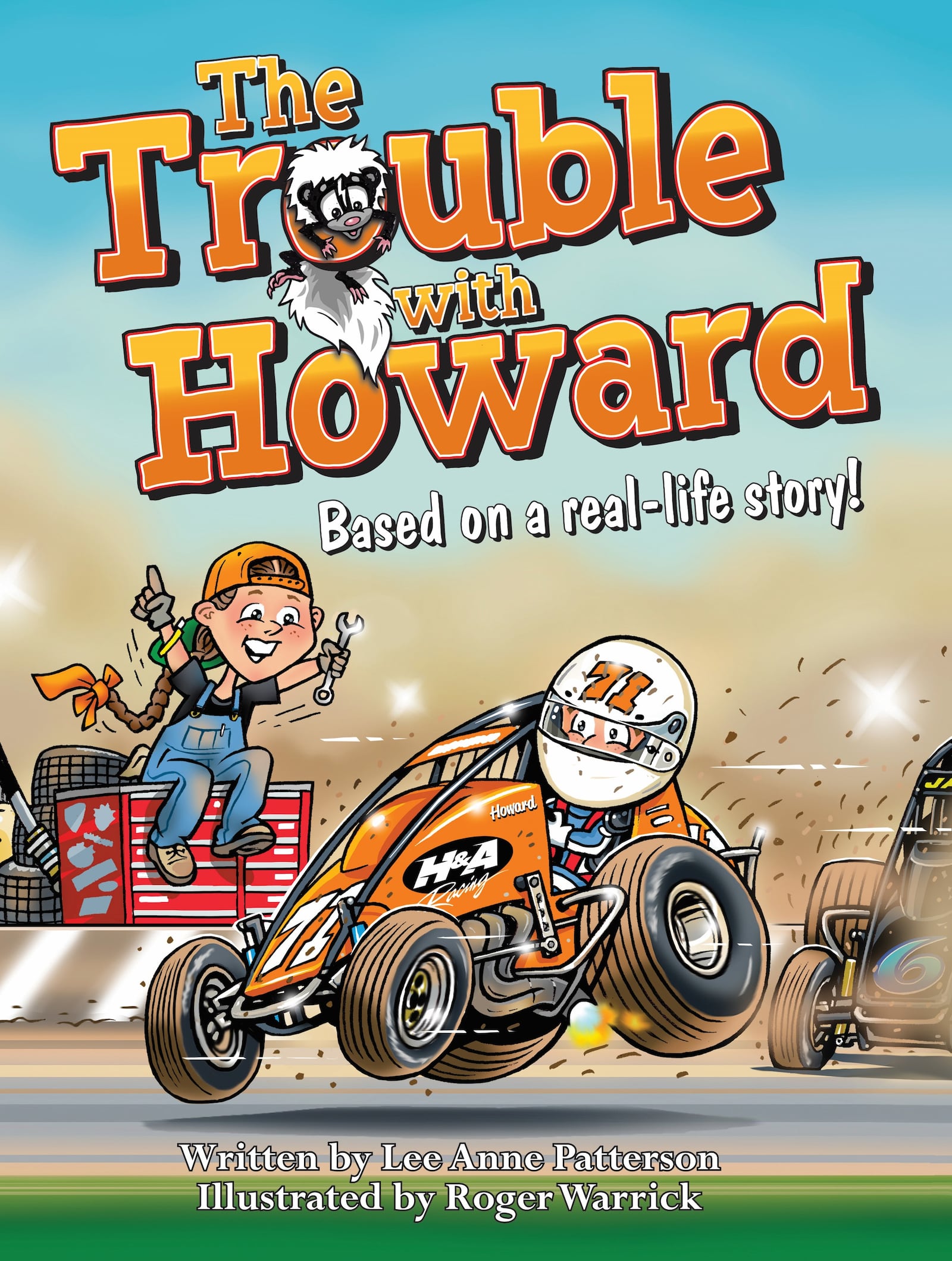 A Roger Warrick illustration is the cover art of “The Trouble with Howard.” CONTRIBUTED