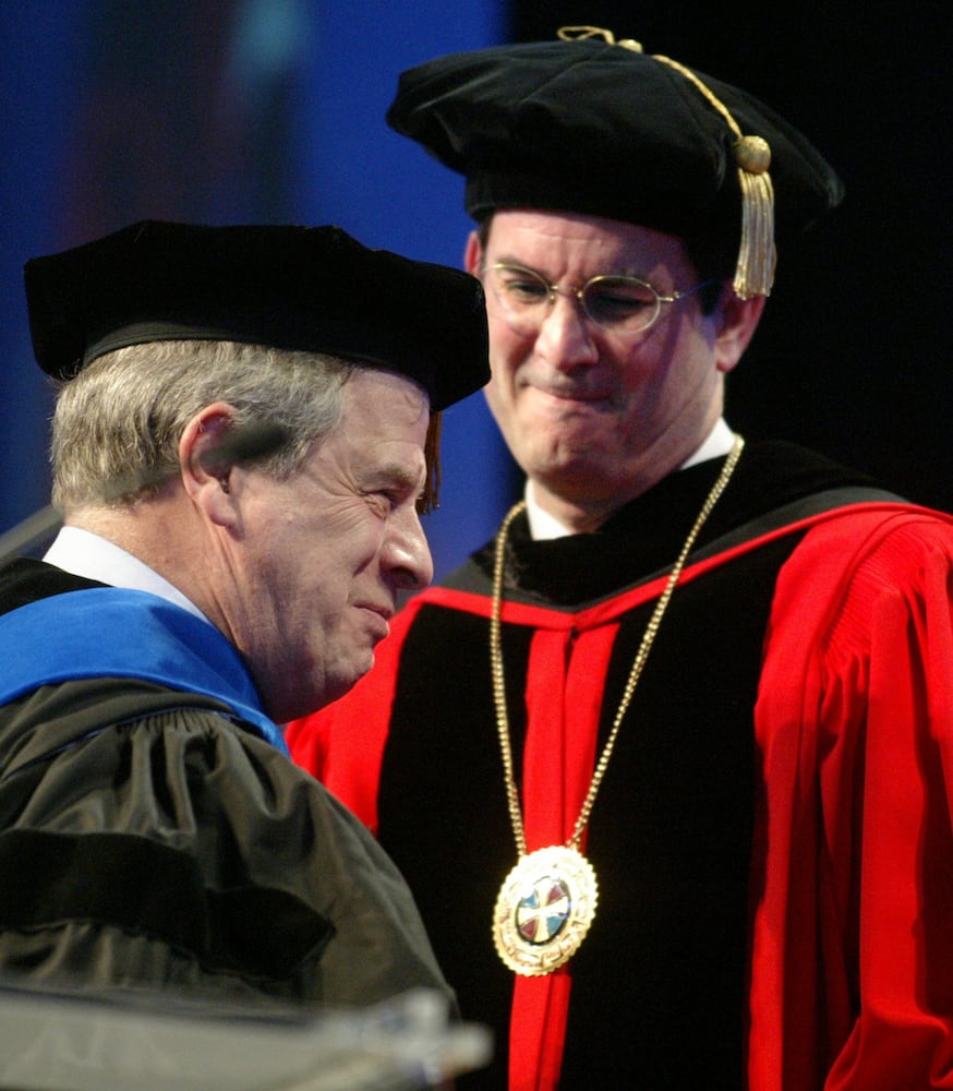 University of Dayton President Daniel Curran