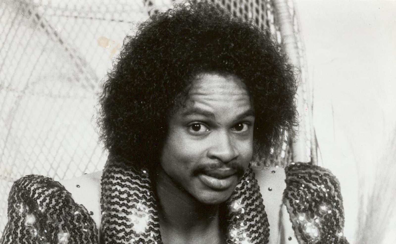 Roger Troutman in an undated publicity photo probably from the early 1980s. Troutman, a musician and leader of the band Zapp, was shot and killed by his brother, Larry Troutman, on April 25, 1999.