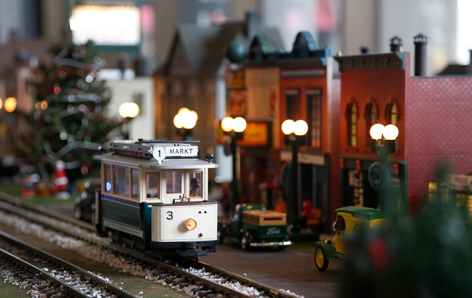 Virginia Kettering's holiday model train