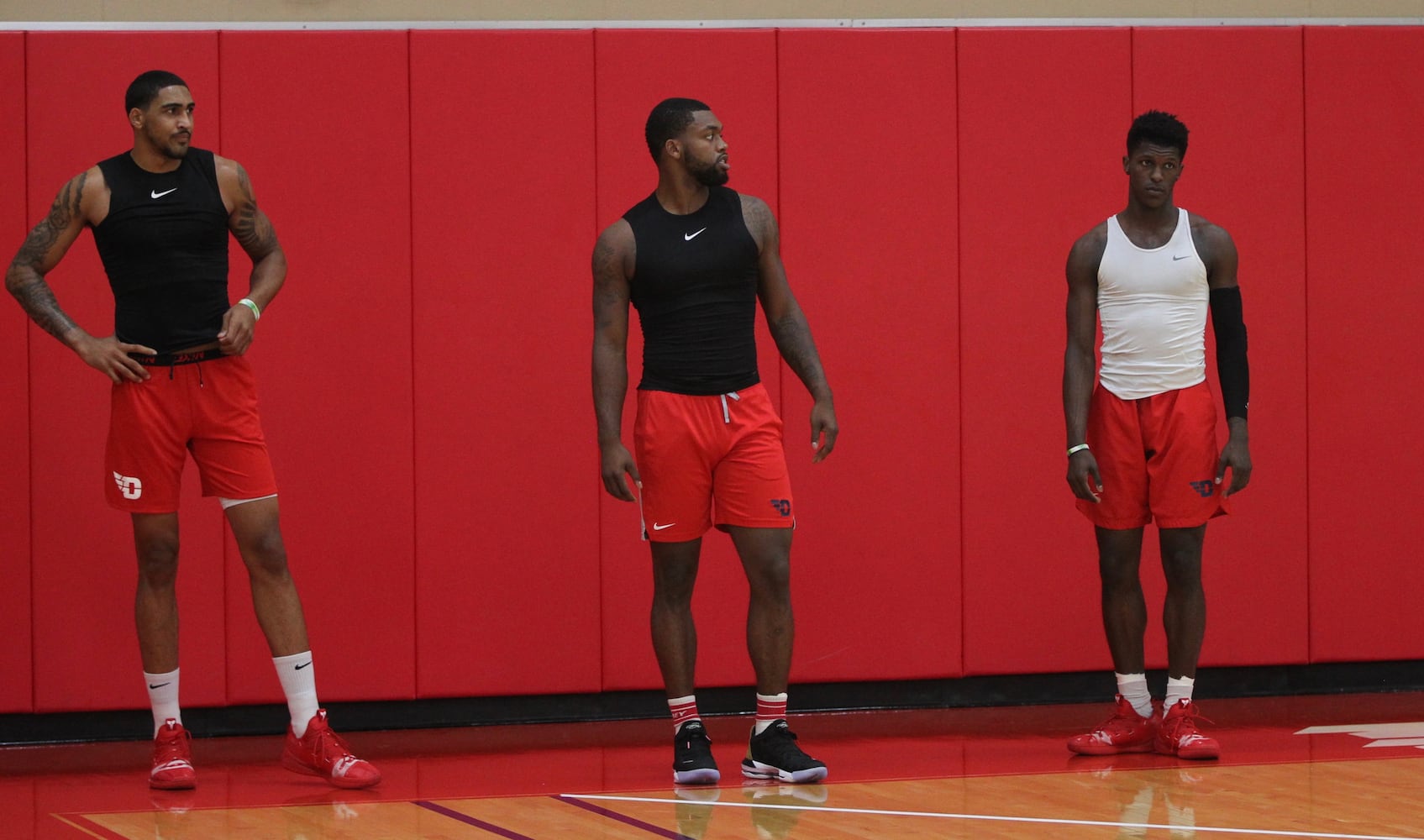 Dayton Flyers hold team workout at Cronin Center