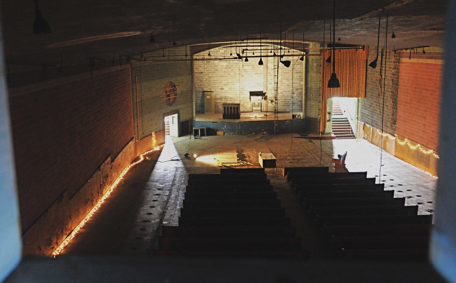 Nonprofit group Fairborn Phoenix hope to reopen the Fairborn Theater on Broad Street downtown. STAFF/MARSHALL GORBY