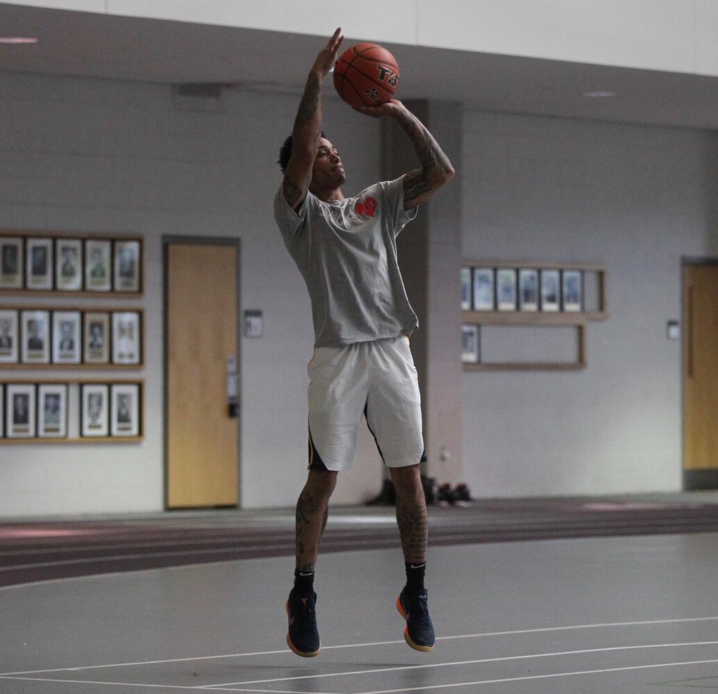 Photos: Dayton Flyers alumni team practices for The Basketball Tournament