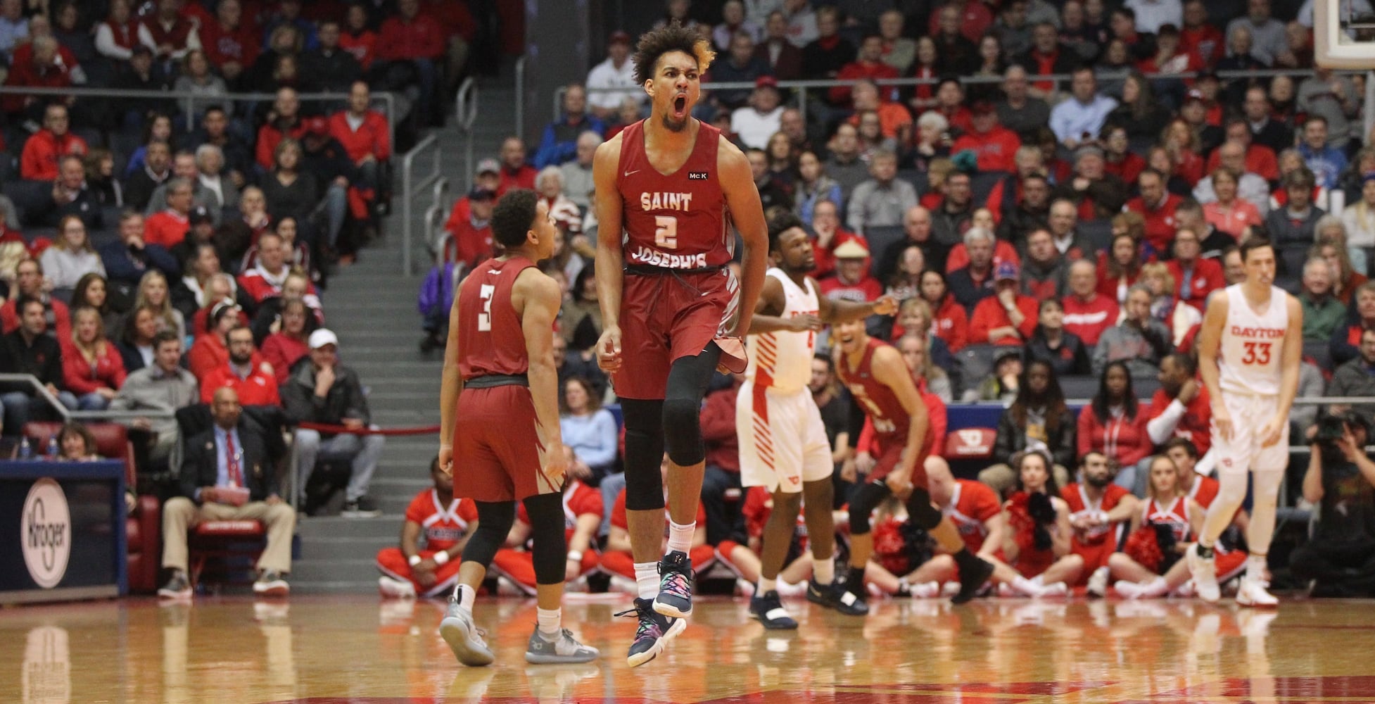 Twenty photos: Dayton Flyers vs. Saint Joseph’s Hawks