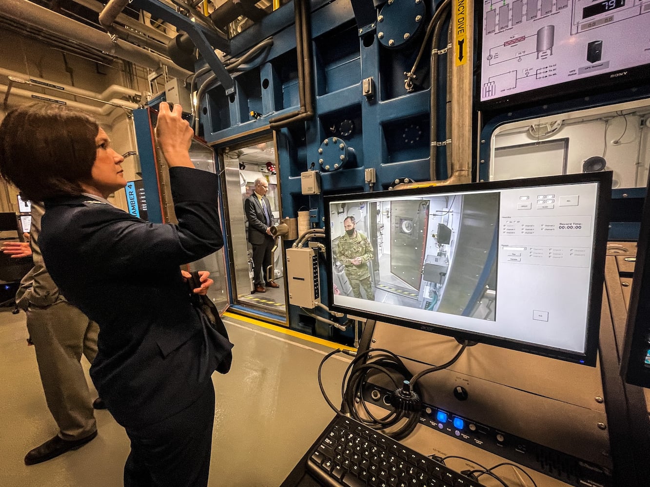 Air Force celebrates $38 million quartet of altitude research chambers