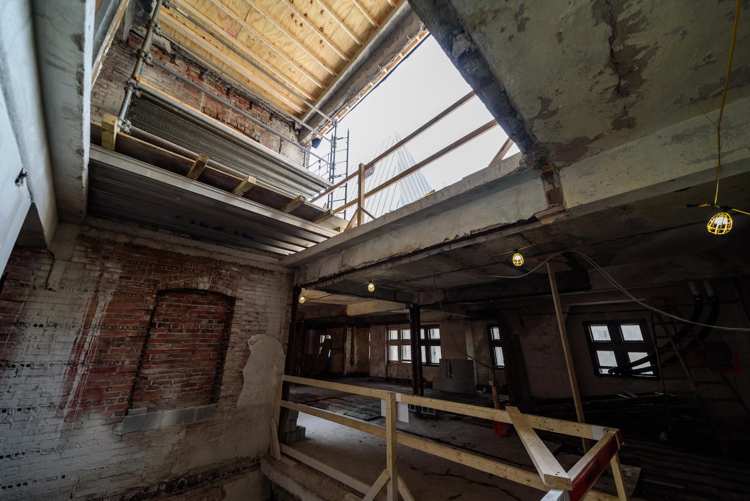 PHOTOS: A look at Phase 2 construction progress of the Dayton Arcade's North Arcade