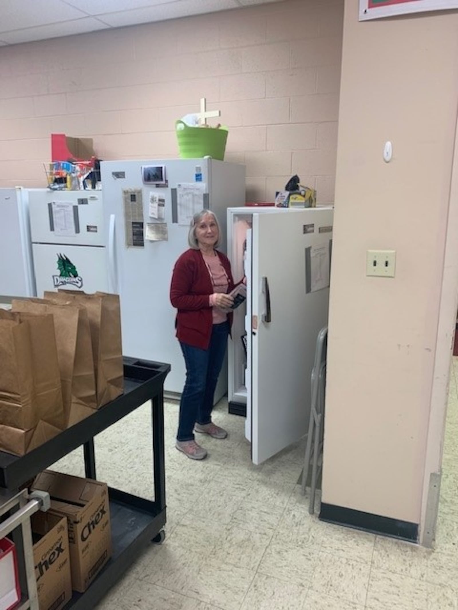 Mary Rice is one of the dedicated volunteers at the West Carrollton Food Pantry. CONTRIBUTED