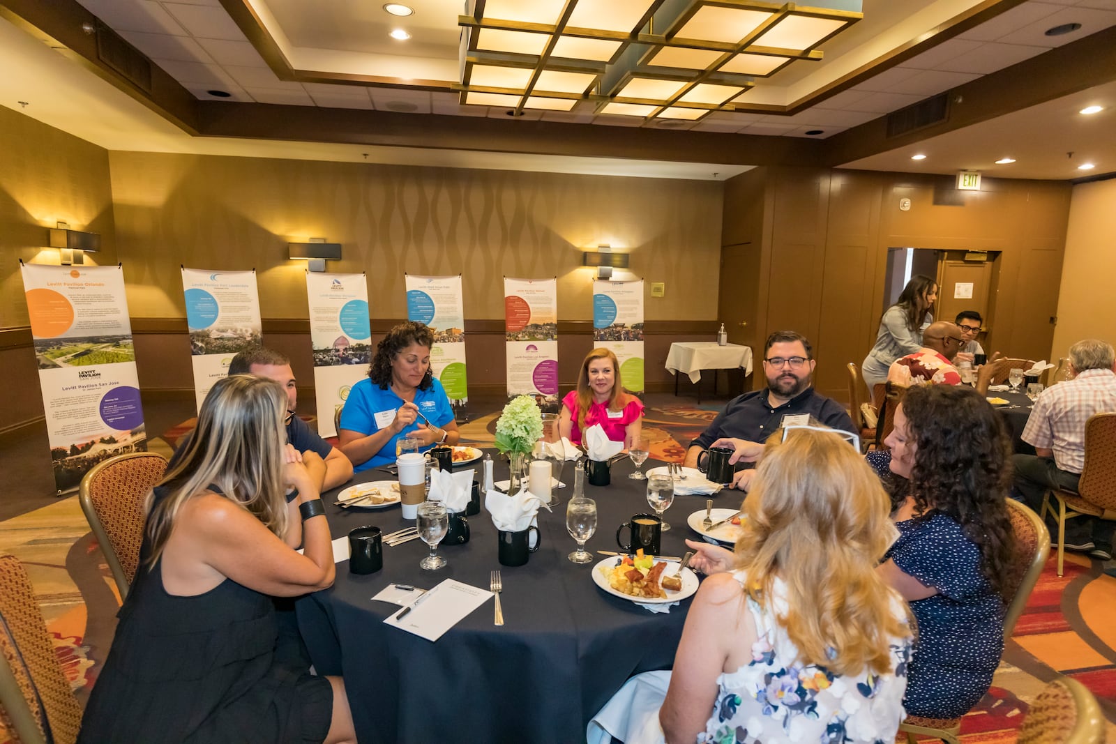 Levitt leaders from around the country visit Dayton. (CREDIT: Andy Snow)