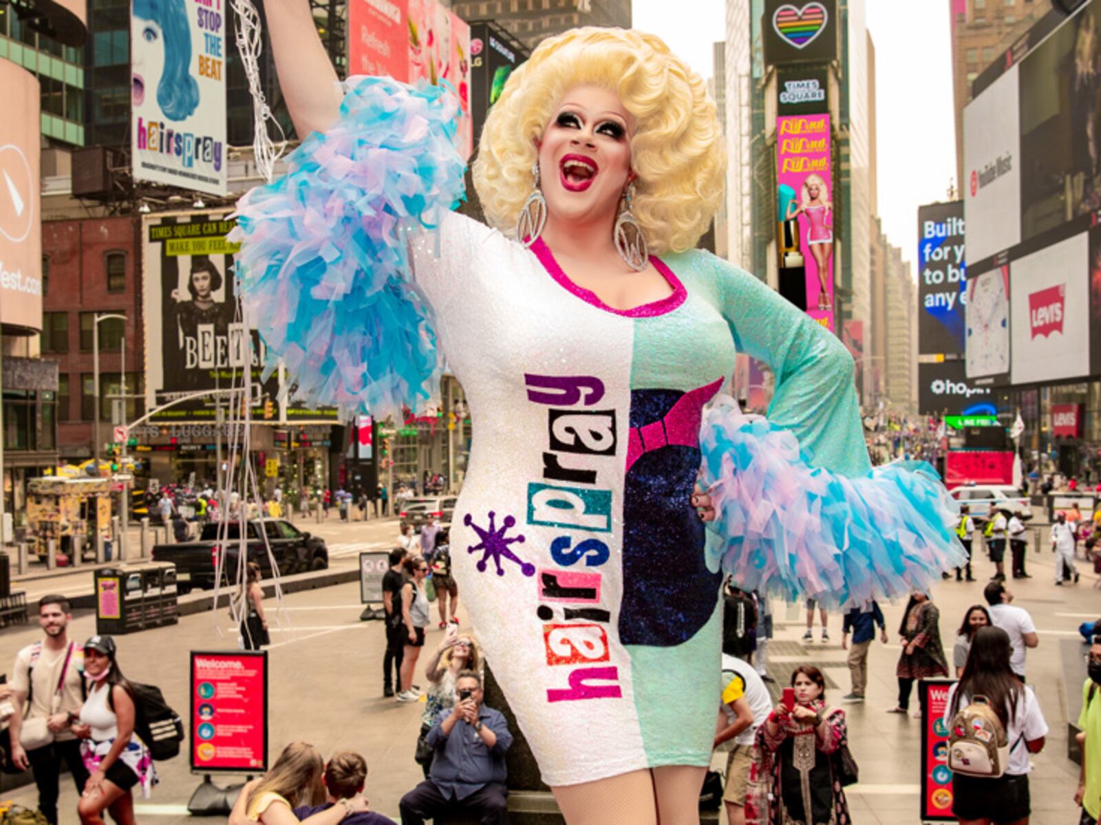 Columbus-based drag performer Andrew Levitt, who won the title of Miss Congeniality on Season 11 (2019) of the Emmy Award-winning “RuPaul’s Drag Race,” will portray Edna Turnblad in the new national tour of "Hairspray." The production will stop in Springfield on Dec. 14. CONTRIBUTED