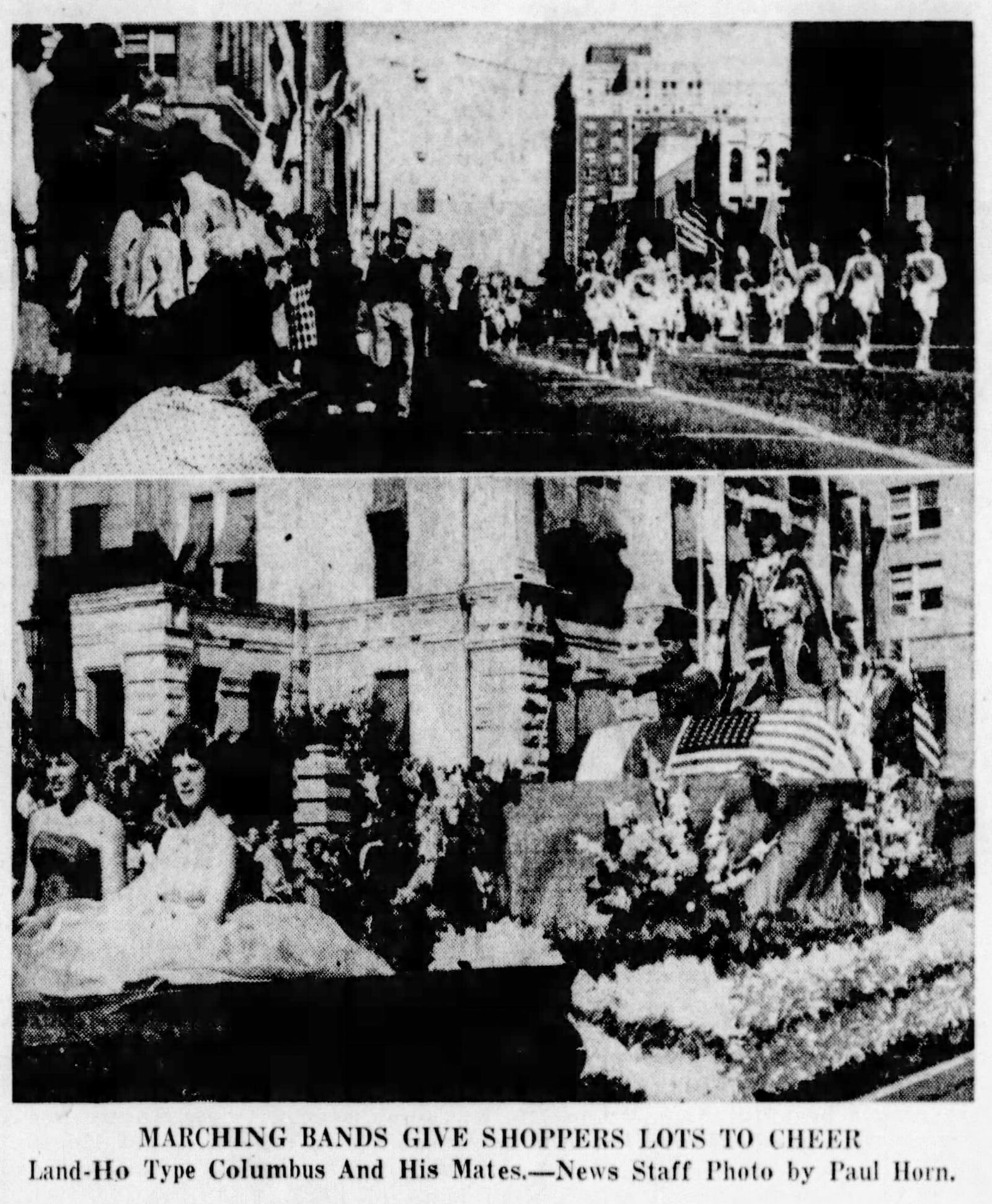 Oct. 11, 1959: Dayton's first Columbus Day parade. DAYTON DAILY NEWS ARCHIVES