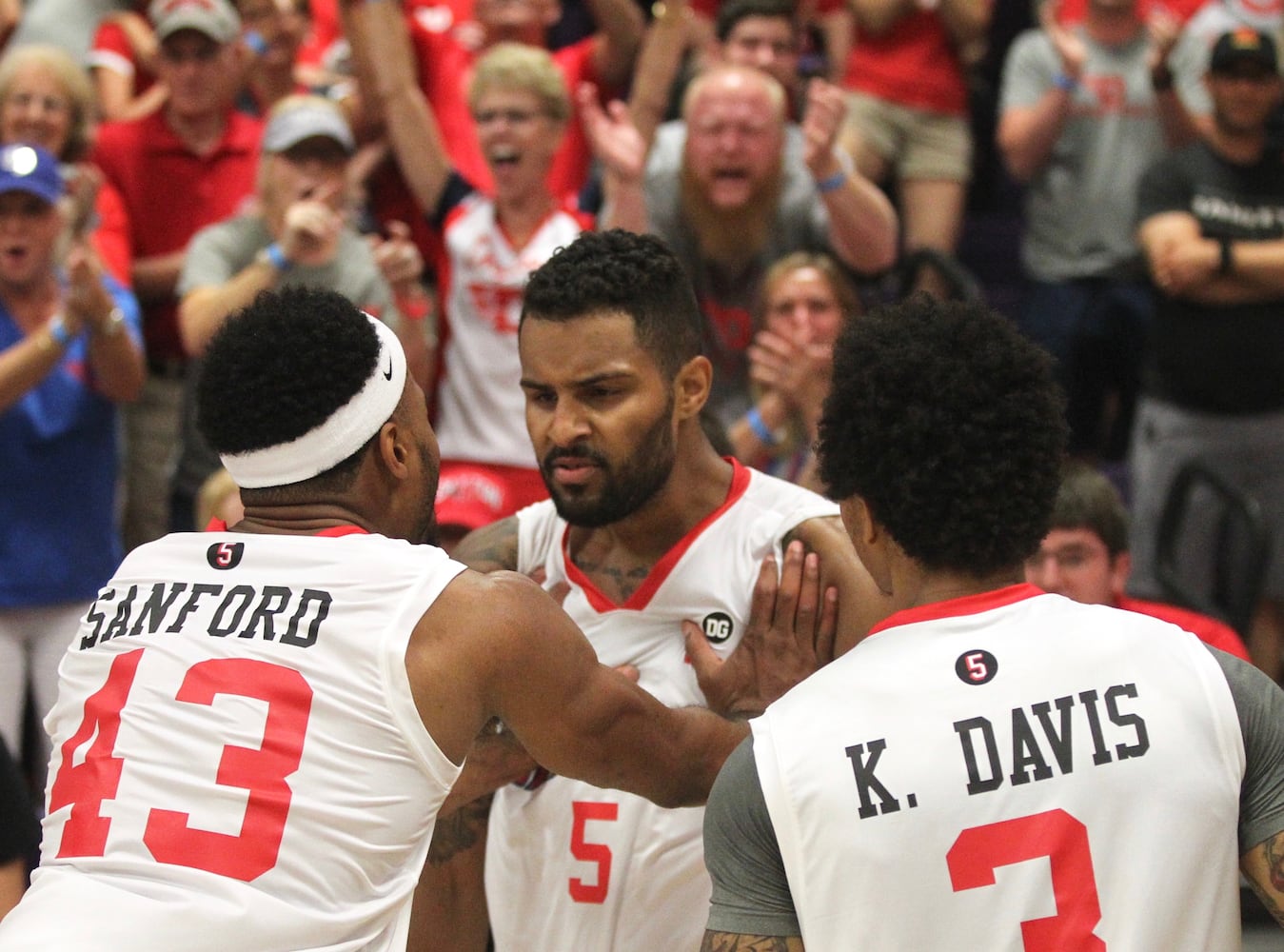 The Basketball Tournament: Photos of Red Scare's second-round win