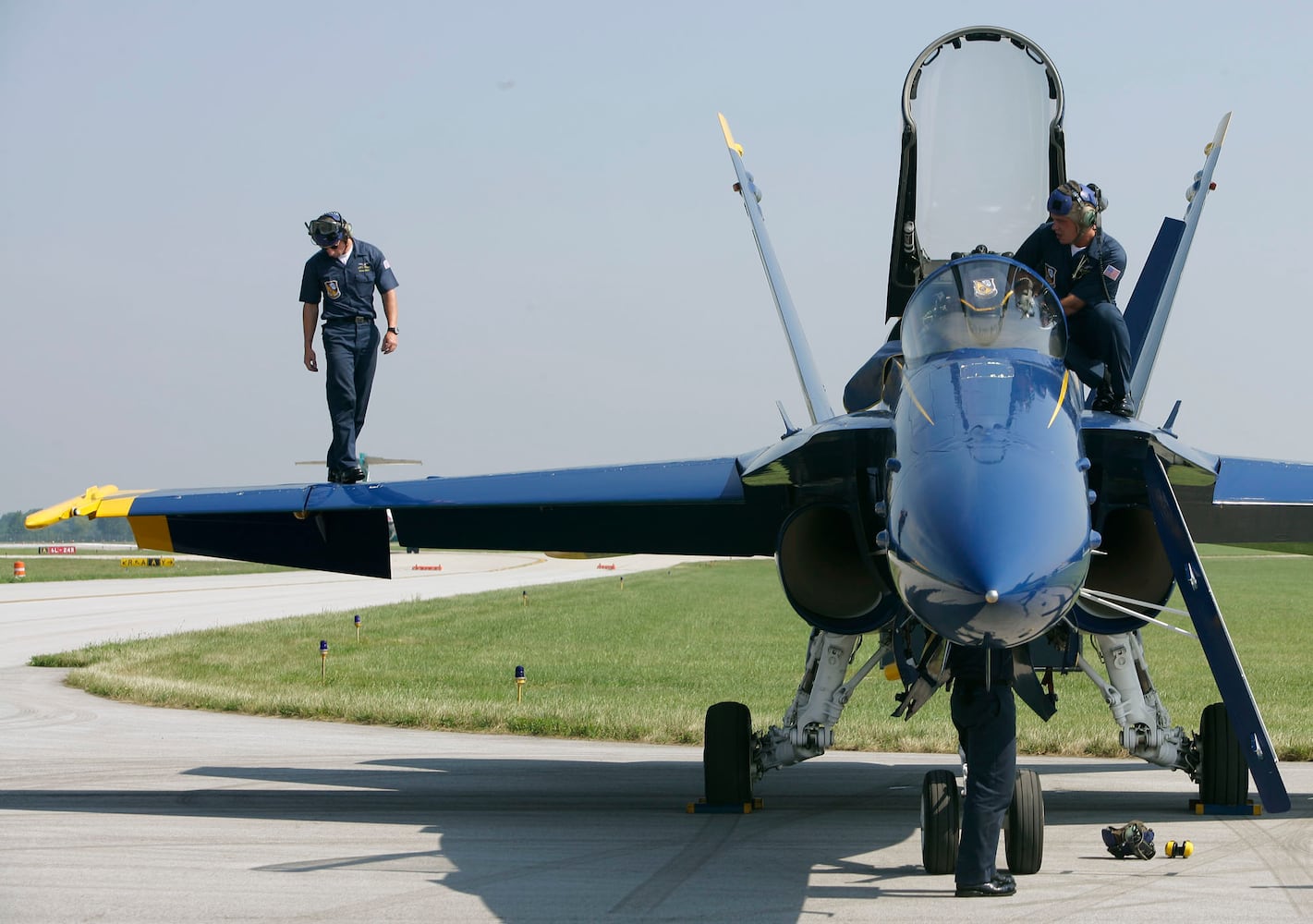 Blue Angels in Dayton