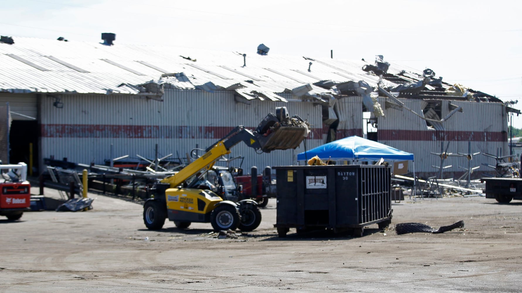 PHOTOS: Clean up of tornado damage continues in Old North Dayton