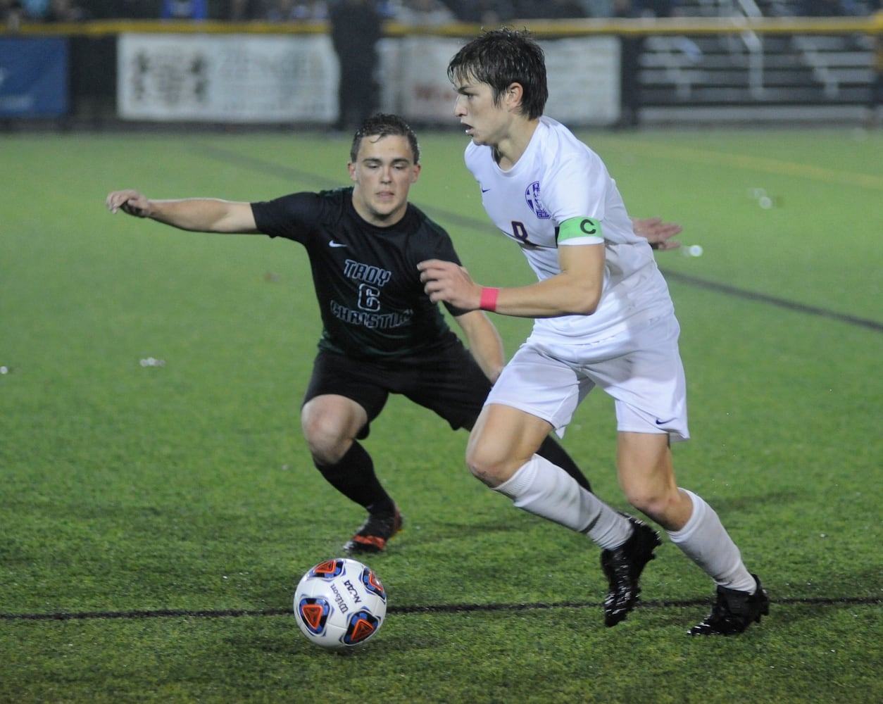 PHOTOS: Dayton Christian vs. Troy Christian, boys soccer