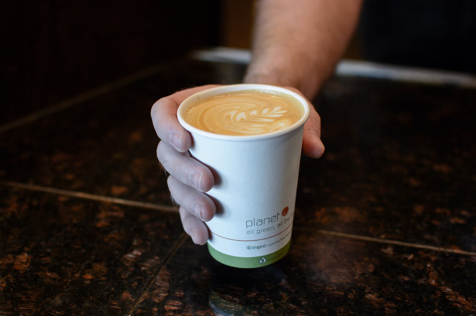 Ghostlight Coffee has introduced a "no waste" system that includes compostable cups, and reusable straws and tumblers.