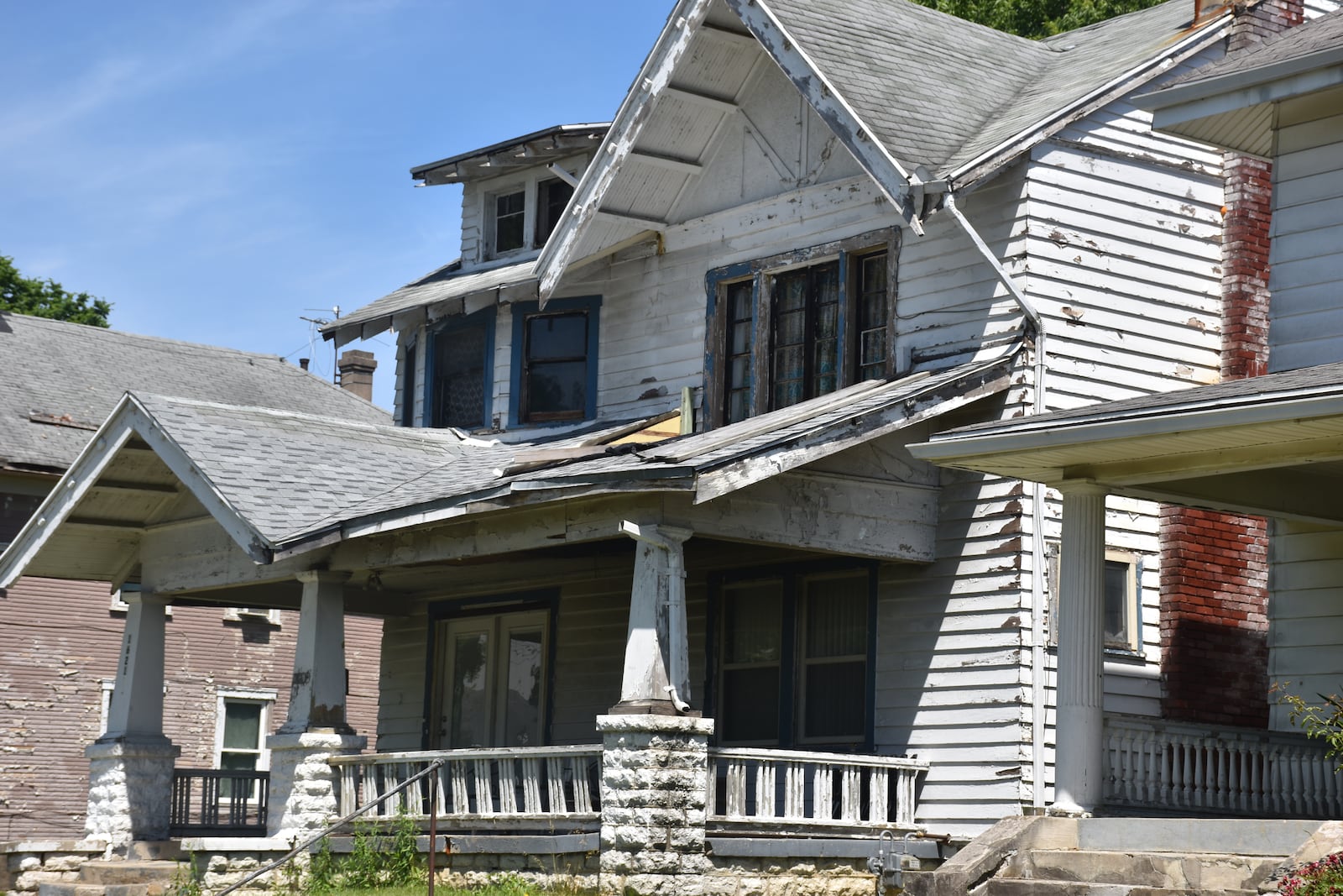 A dilapidated home in West Dayton. CORNELIUS FROLIK / STAFF