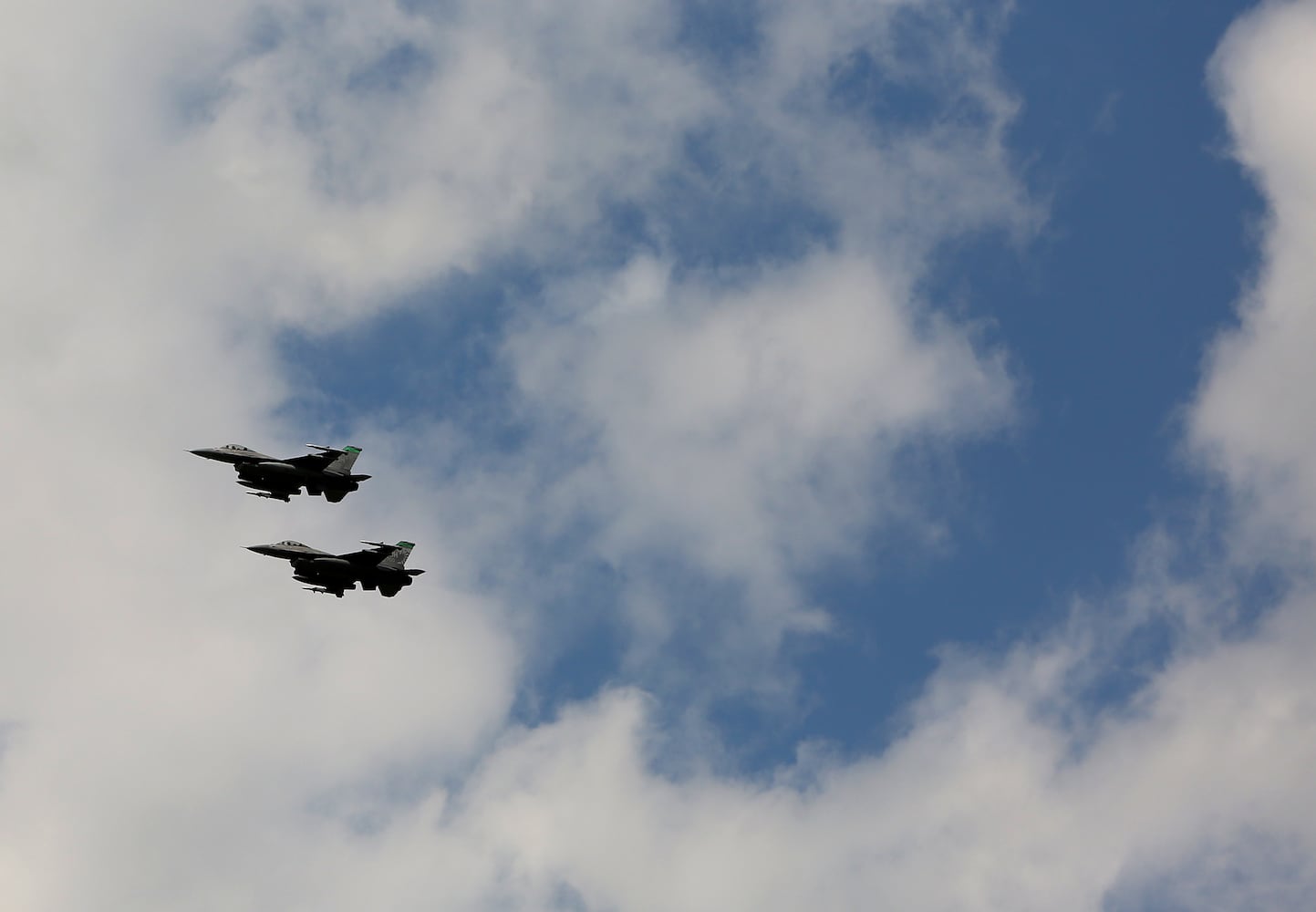 PHOTOS: Ohio National Guard performs flyby to honor healthcare workers