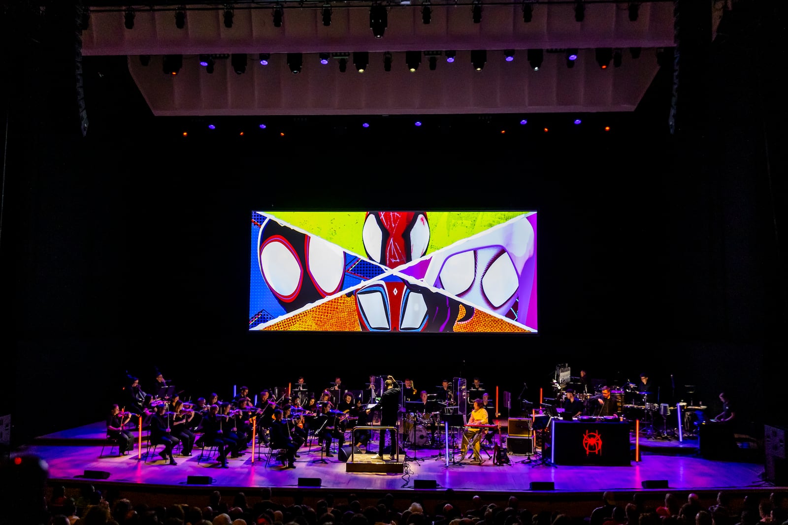 "Spider-Man: Across the Spider-Verse In Concert" will be presented Sept. 27 at the Schuster Center. PHOTO BY VICTOR FRANKOWSKI