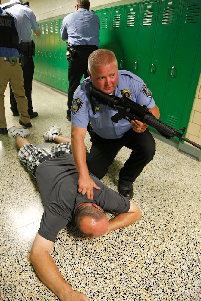 Mock School Shooter Training at Northmont