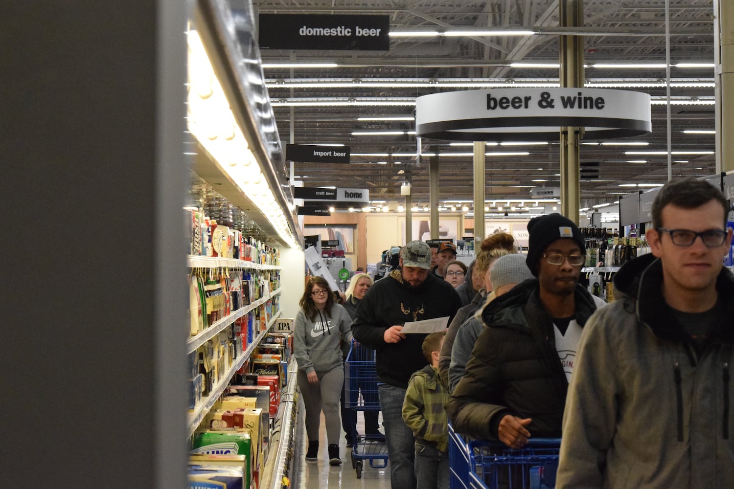 PHOTOS: Here's what local Meijer stores looked like Thanksgiving morning