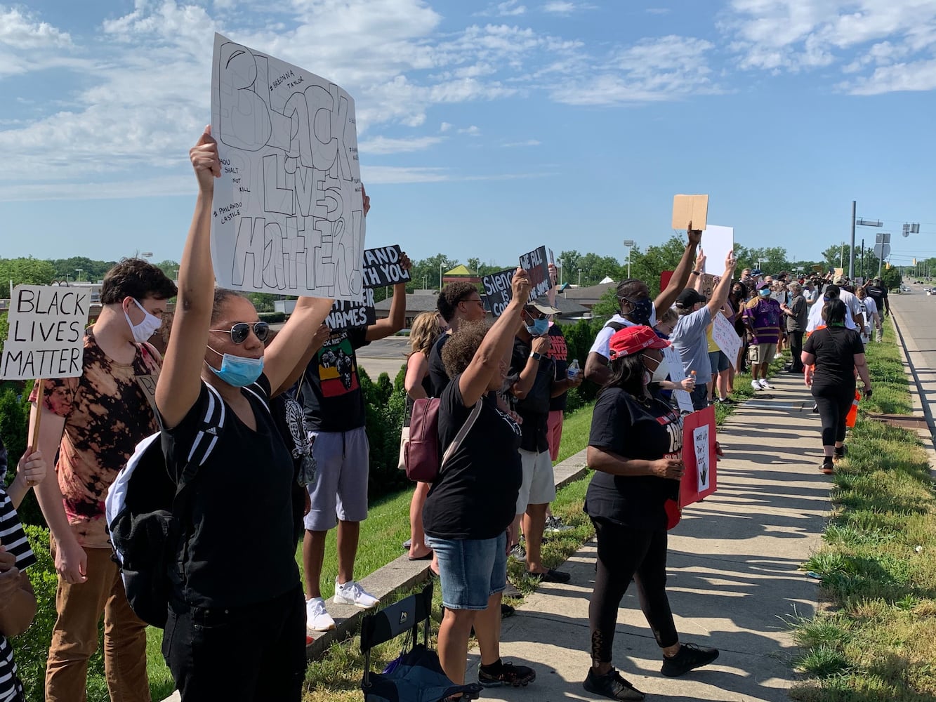 PHOTOS: George Floyd protests continue in Miami Valley