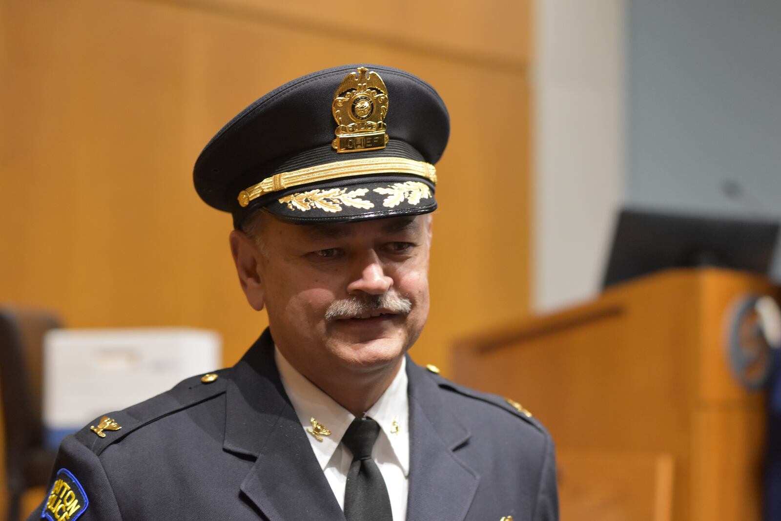 Dayton police Chief Kamran Afzal. CORNELIUS FROLIK / STAFF