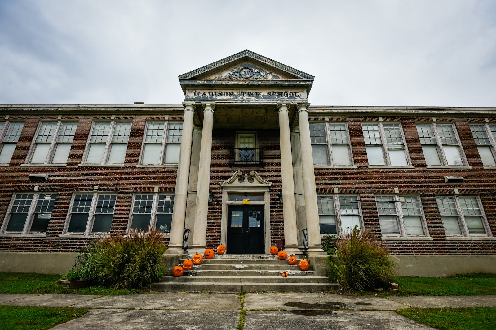 The former Poasttown Elementary School in Madison Twp. NICK GRAHAM/STAFF