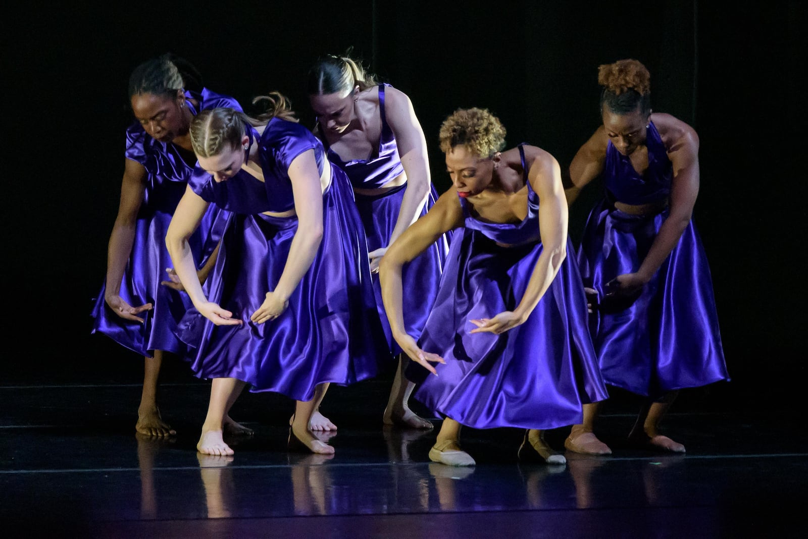 The Dayton Contemporary Dance Company, seen here in "Power & Presence," returns with "Fantastic Forwards" April 26 and 27 at the Victoria Theatre. TOM GILLIAM / CONTRIBUTING PHOTOGRAPHER