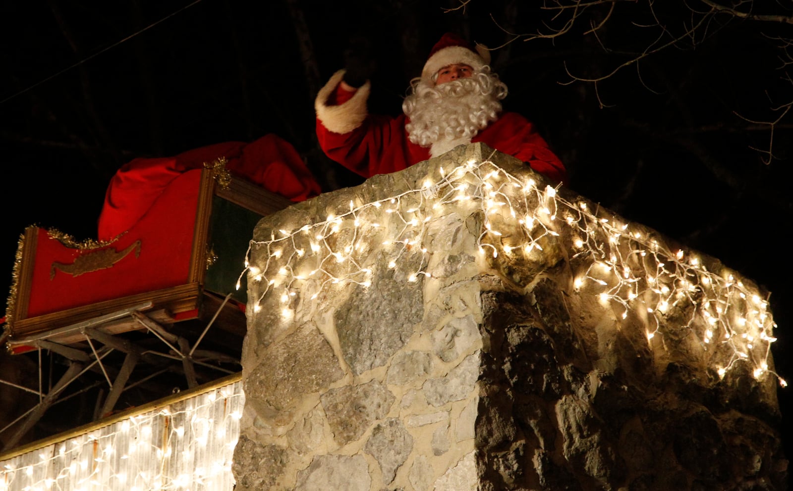 Visitors to Clifton Mill in 2020 will be able to peek at Santa working in his workshop. Staff file photo by Barbara J. Perenic/Cox Media Group