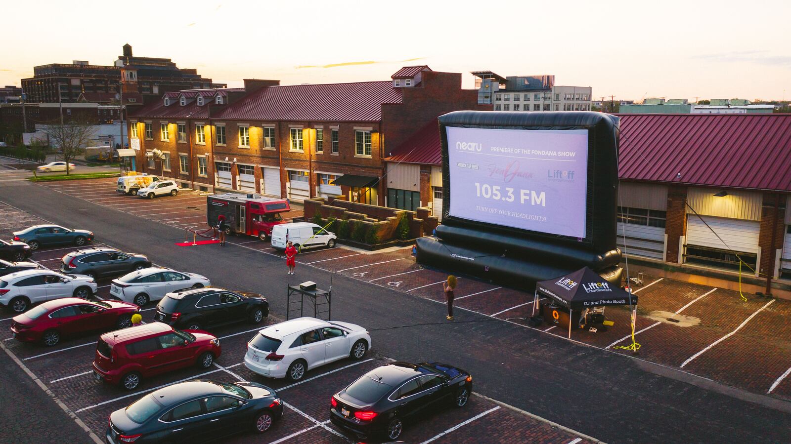 Liftoff Entertainment will be hosting their Wheels and Reels Drive-In Theater Experience on April 29, May 6 and May 13 at Top of the Market in Dayton.