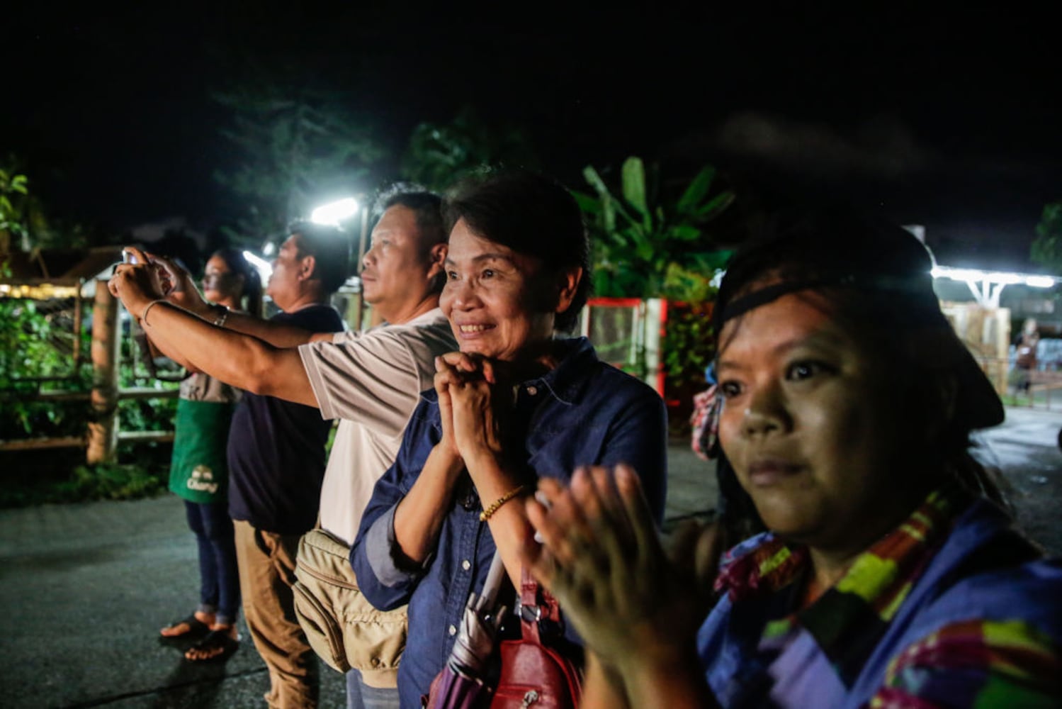 Photos: Rescuers work to free soccer team, coach trapped in Thai cave